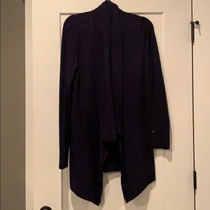 WHBM Navy Cardigan